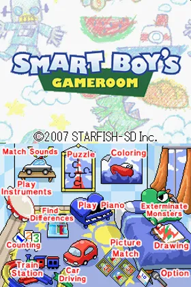 Smart Boy's Gameroom (USA) screen shot title